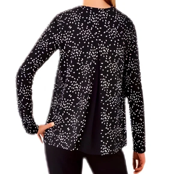 J.Jill Wearever Collection Cardigan Womens Large Petite Open Front Black Career - Picture 5 of 12